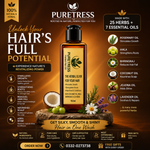 Puretress Herbal Hair Oil | Growth & Anti Hair Fall