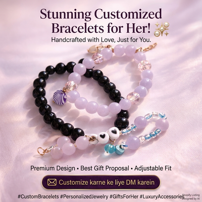 Handcrafted Customized Bracelets