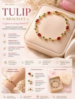 Elegant Tulip Bracelet for Women