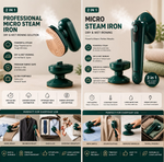 Portable Mini Steam Iron & Steamer