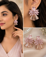 Crystal Earrings for Women and light weight
