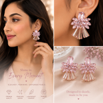 Crystal Earrings for Women and light weight